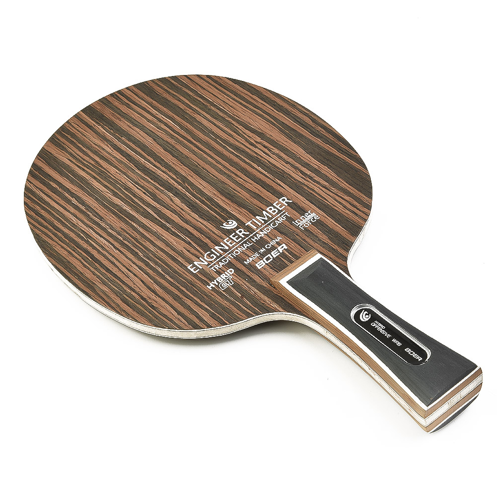 Table Tennis Gun - 1PC Table Tennis Blade Ebony Dalbergia