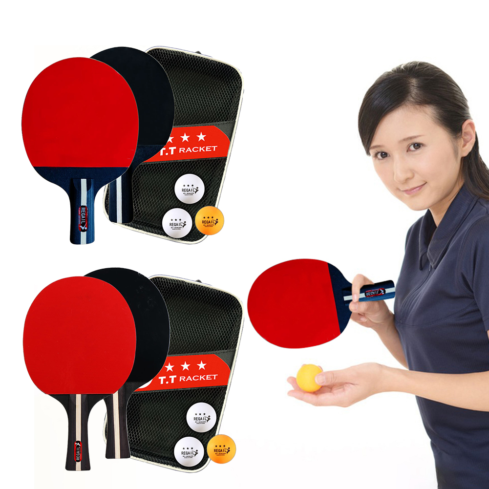 Table Tennis Gun - Table Tennis Racket 2 Rackets &