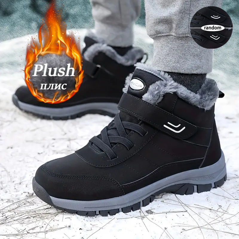 Anti Loop Rubber - Women Winter Fleece Lined Snow Boots