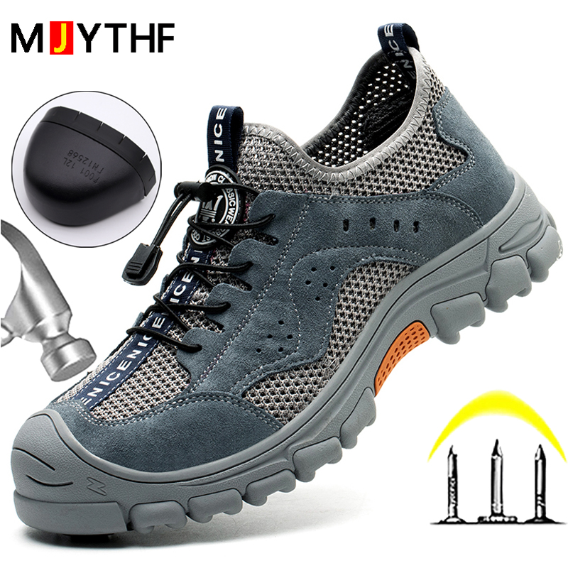 Anti Loop Rubber - 2026 Summer Safety Shoes Men Anti-puncture