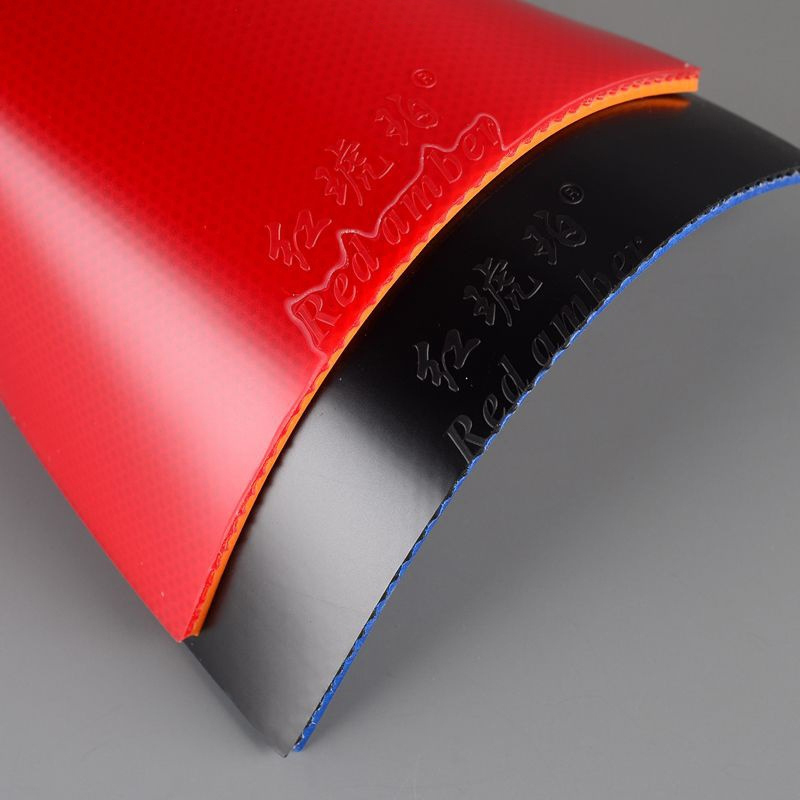 Donic Table Tennis Ball - Red Amber Table Tennis Rubber Highly