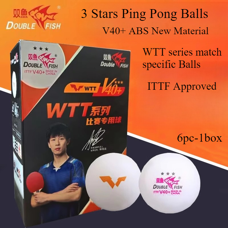 Donic Table Tennis Ball - 1/2/3BOX DOUBLE FISH 3 Stars ITTF