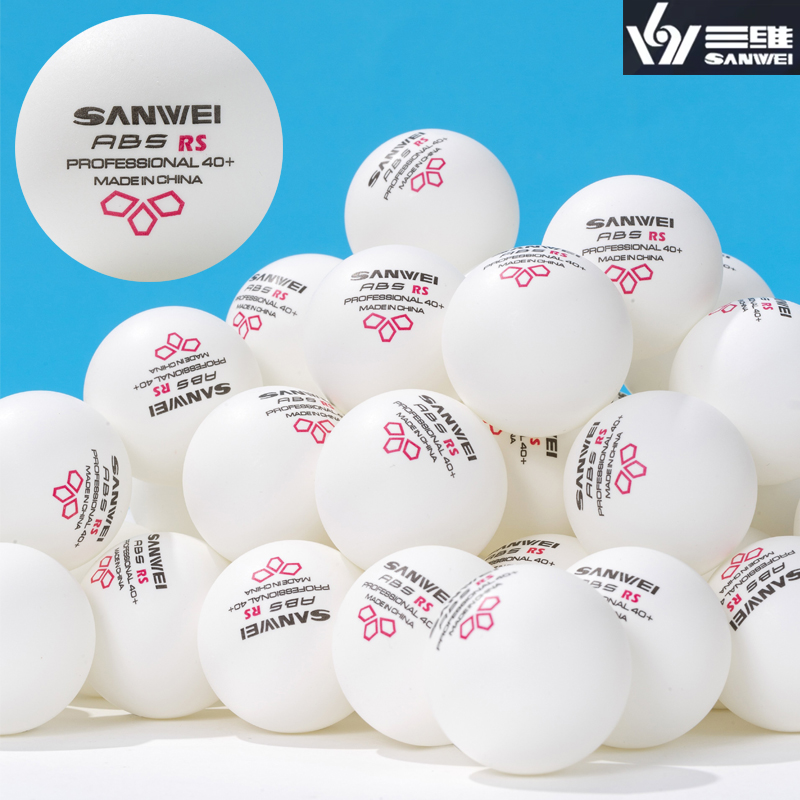 Table Tennis Spin - SANWEI RS40+ 3 Star Table Tennis