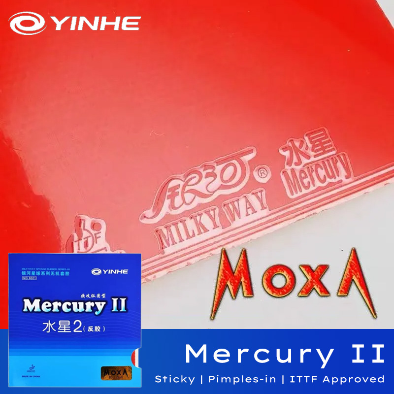 Donic Table Tennis Ball - YINHE Mercury 2 Table Tennis Rubber