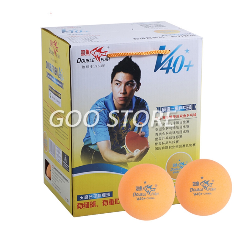 100 balls Double Fish V40+ 1-S - Donic Table Tennis Ball review and price