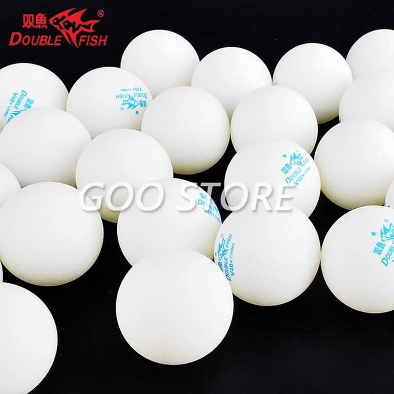 100 balls Double Fish V40+ 1-S - Donic Table Tennis Ball review and price