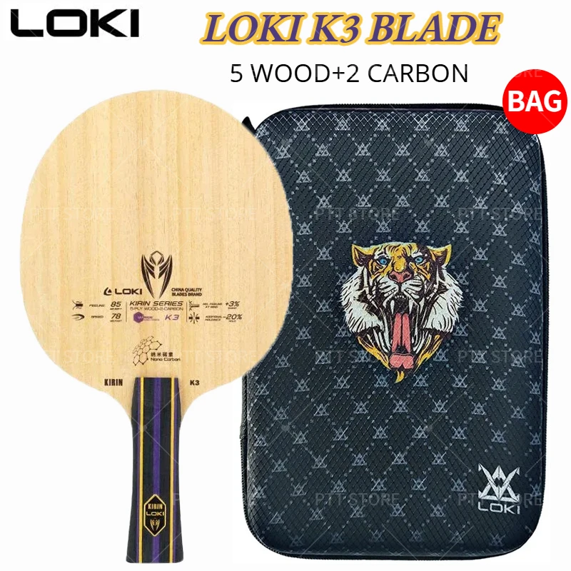 Original LOKI Kirin K3 Table T - Table Tennis History review and price