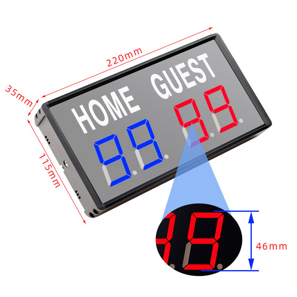 4-Digit LED Electronic Score K - Table Tennis Scoreboard review and price