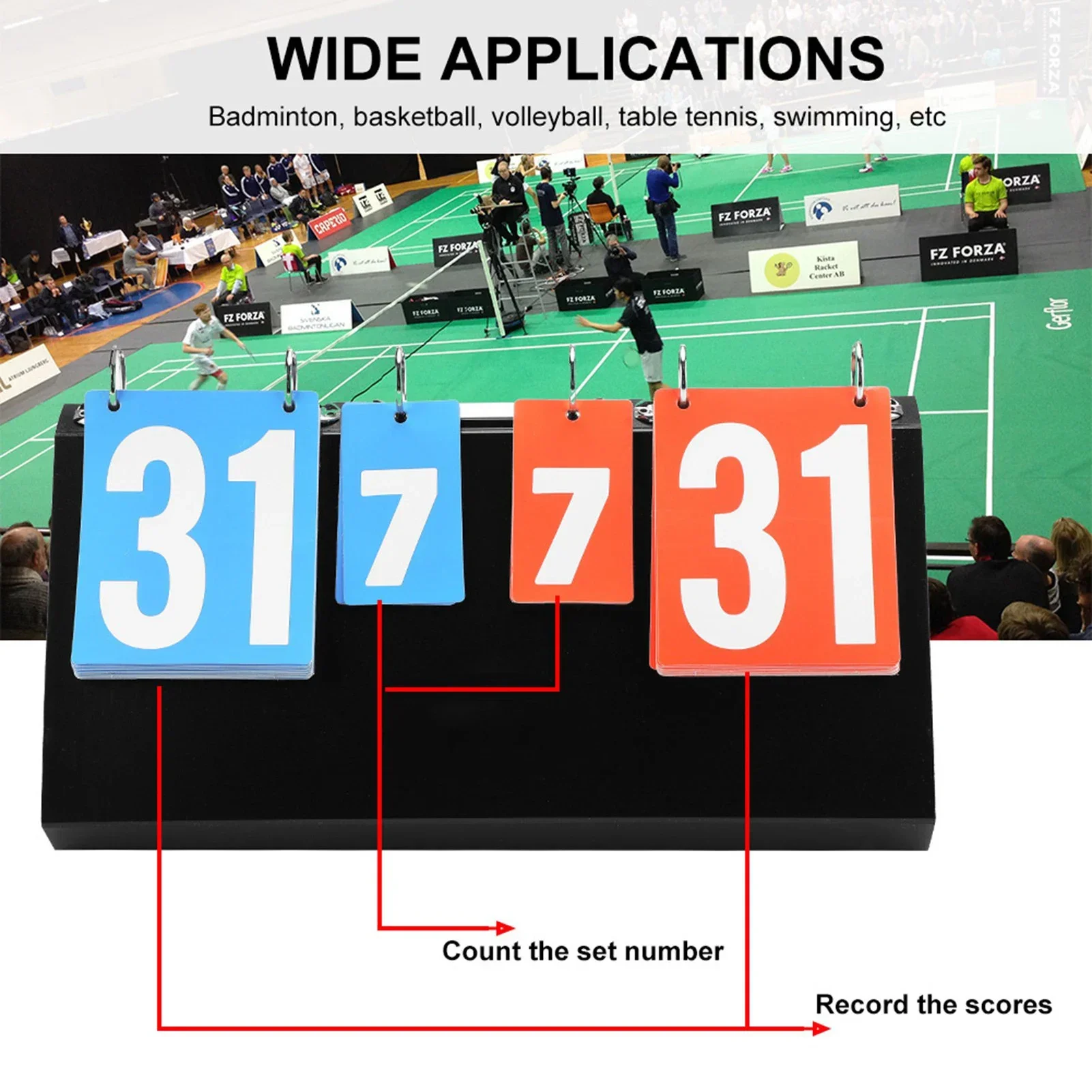 4 Digit Sports Competition Sco - Table Tennis Scoreboard review and price