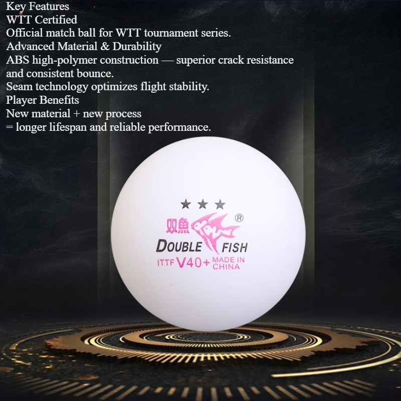 1/2/3BOX  DOUBLE FISH 3 Stars  - Donic Table Tennis Ball review and price