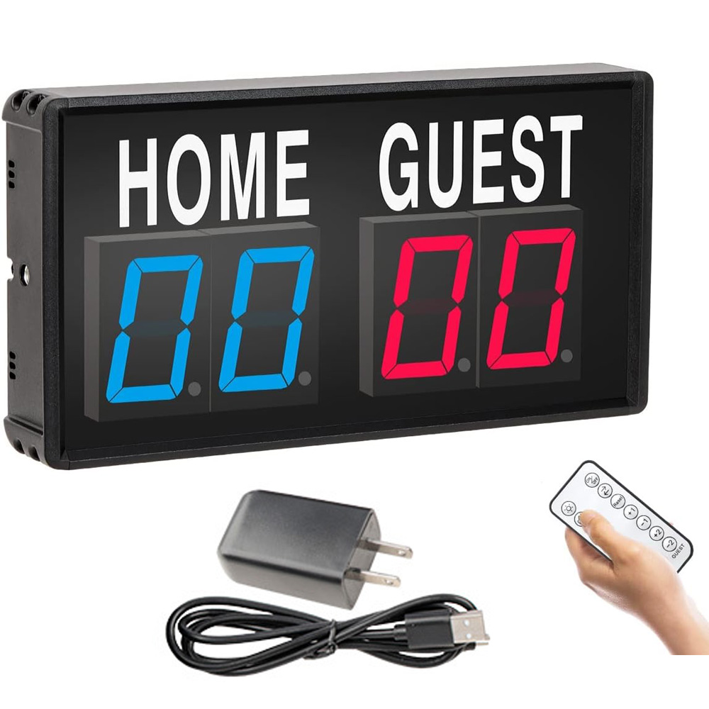 Portable 4 Digit LED Scoreboar - Table Tennis Scoreboard review and price