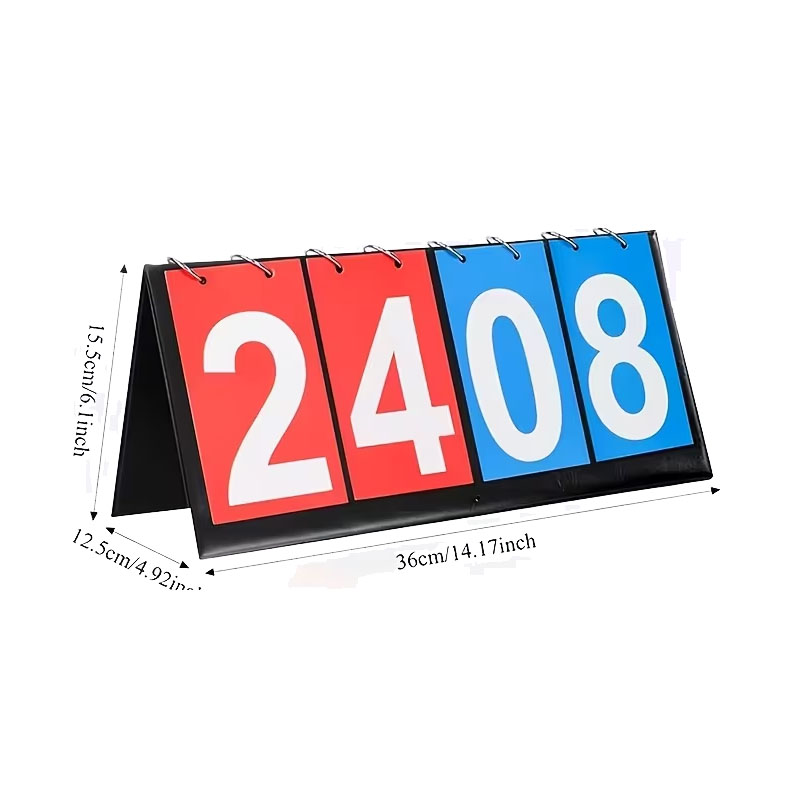 4‑Digit Flip Scoreboard Portab - Table Tennis Ranking review and price