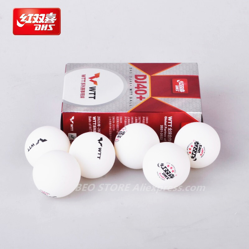 DHS DJ40+ 3-Star WTT Competiti - Donic Table Tennis Ball review and price