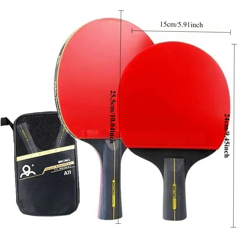 6 Star Table Tennis Racket 2PC - Table Tennis History review and price