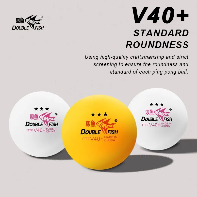 DOUBLE FISH 3 Star V40+ 30/50/ - Donic Table Tennis Ball review and price