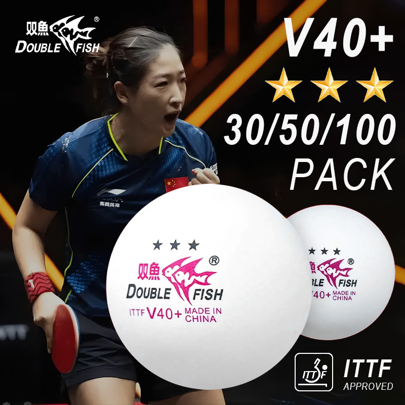 DOUBLE FISH 3 Star V40+ 30/50/ - Donic Table Tennis Ball review and price