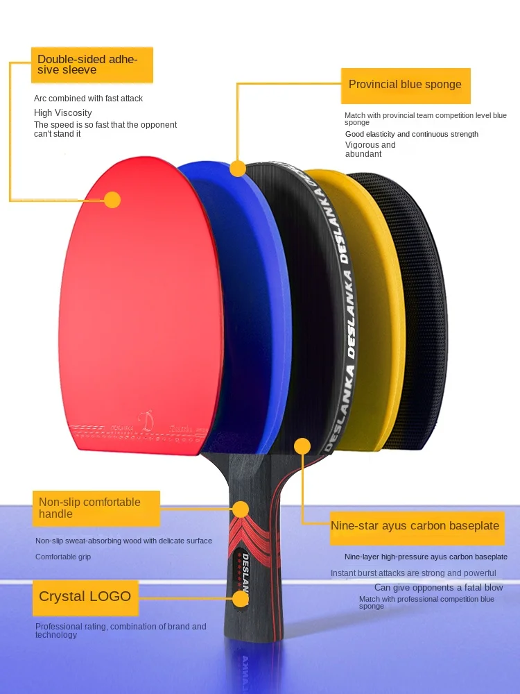 Table Tennis Racket Profession - Table Tennis Spin review and price