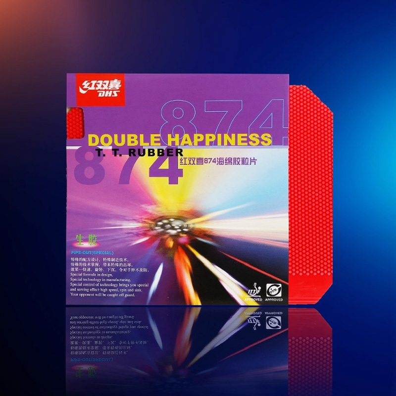 DHS 874 Table Tennis Rubber Pi - Table Tennis Spin review and price