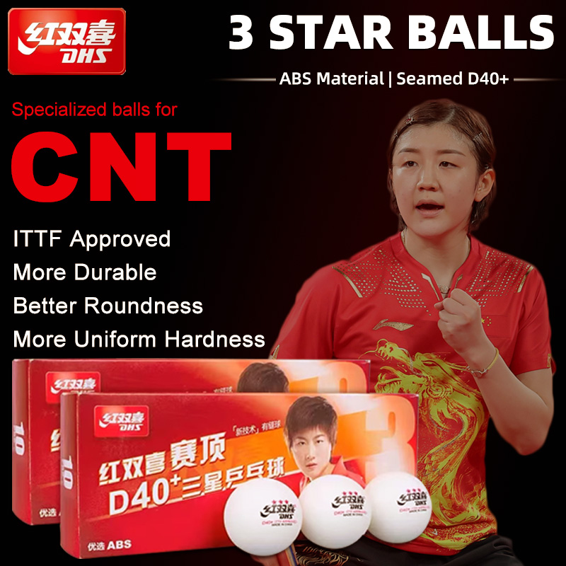 DHS D40+ DJ40+ Ping Pong Balls - Donic Table Tennis Ball review and price