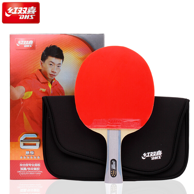DHS Table Tennis Racket 6-Star - Table Tennis History review and price