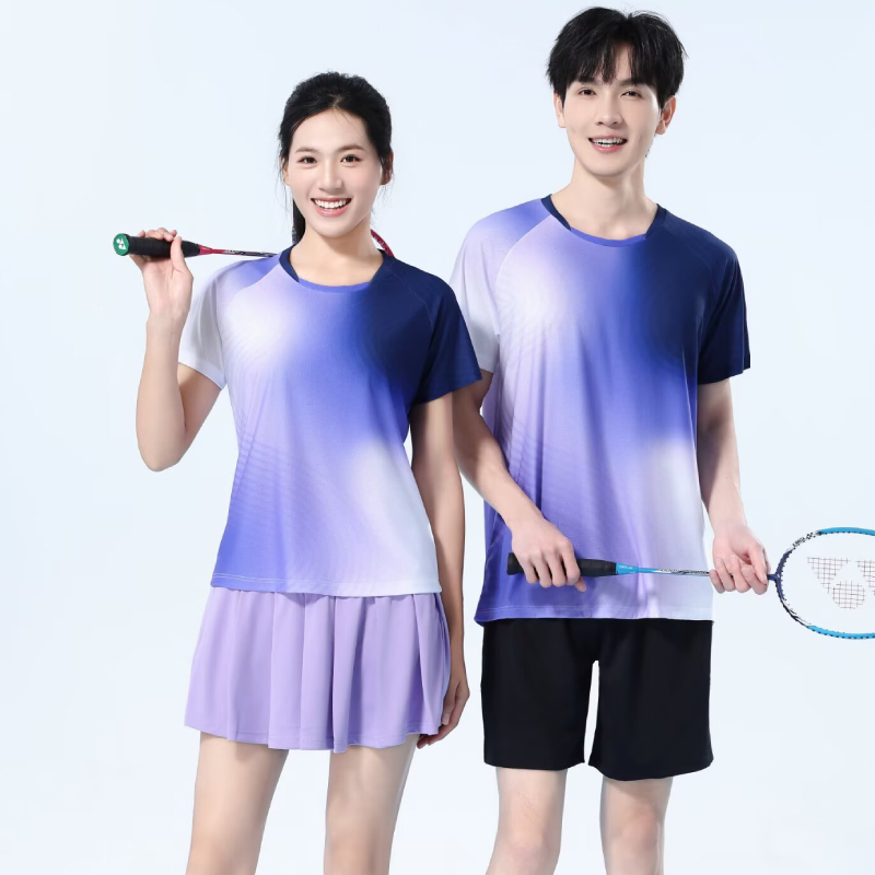 Men Quick Dry Badminton Shirt  - Table Tennis Logo Free review and price